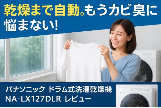 パナソニックのドラム式洗濯乾燥機